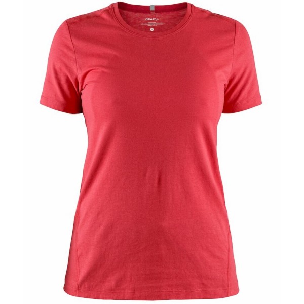 CRAFT ŽENSKA BOMBAŽNA MAJICA S KRATKIMI ROKAVI DEFT 2,0 RDEČA RED