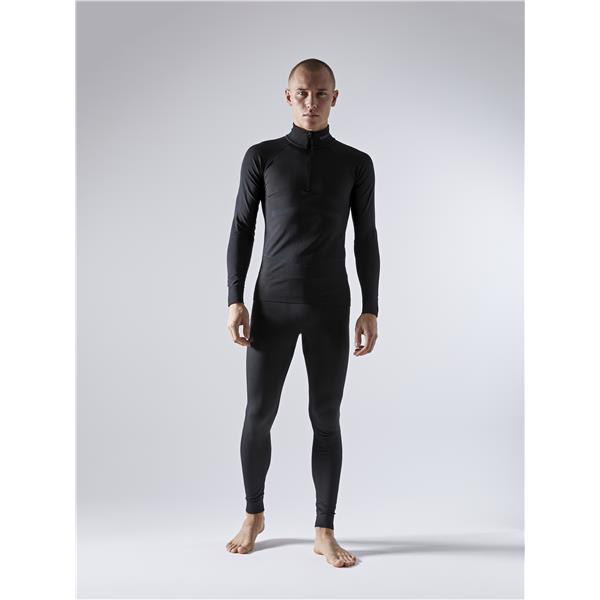 CRAFT MOŠKE DOLGE HLAČE ACTIVE INTENSITY BLACK/ASPHALT-AKTIVNO PERILO 