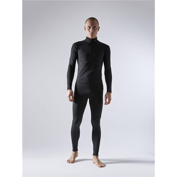 CRAFT MOŠKE DOLGE HLAČE ACTIVE INTENSITY BLACK/ASPHALT-AKTIVNO PERILO 