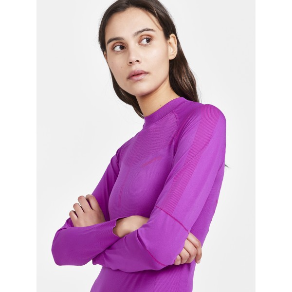 CRAFT ŽENSKA MAJICA Z DOLGIMI ROKAVI ACTIVE INTENSITY CASSIUS-ROXO - AKTIVNO PERILO