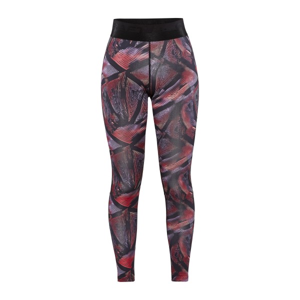 CRAFT ŽENSKE DOLGE PAJKICE CORE ESSENCE TIGHTS VIJOLIČNE IN ČRNE BLACK-LAVENDER