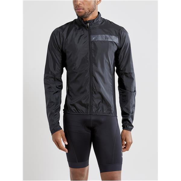 CRAFT MOŠKA KOLESARSKA JAKNA VETROVKA ADV ESSENCE LIGHT WIND JACKET BLACK