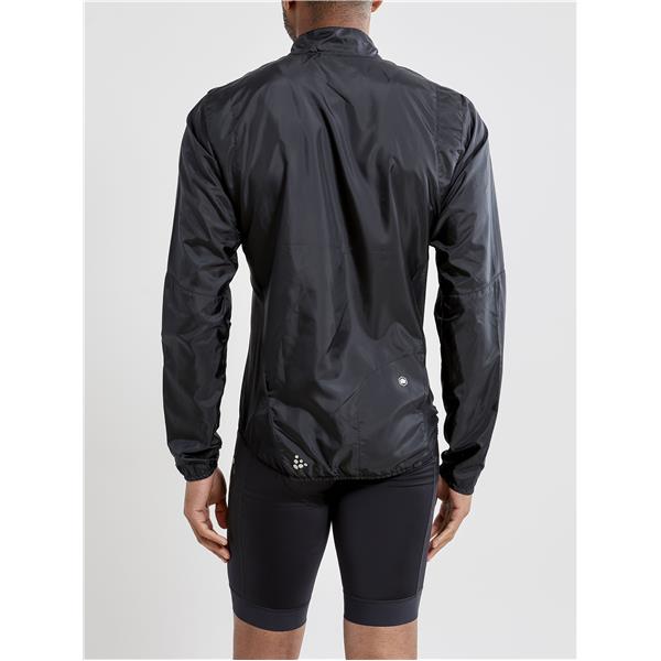 CRAFT MOŠKA KOLESARSKA JAKNA VETROVKA ADV ESSENCE LIGHT WIND JACKET BLACK