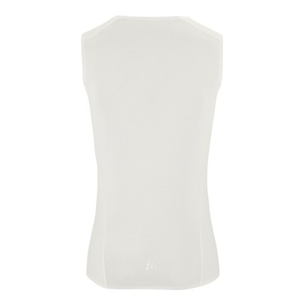 CRAFT MOŠKA MREŽASTA MAJICA BREZ ROKAVOV PRO ACTIVE NANOWEIGHT SL BELA WHITE - AKTIVNO PERILO