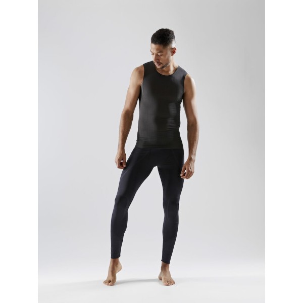 craft moška majica brez rokavov pro dry nanoweight black-aktivno perilo 
