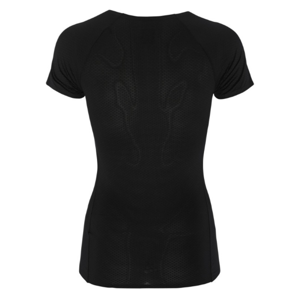 CRAFT ŽENSKA  MREŽASTA MAJICA S KRATKIMI ROKAVI PRO ACTIVE NANOWEIGHT SS ČRNA BLACK/BLACK - AKTIVNO PERILO