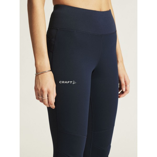 CRAFT ŽENSKE DOLGE ZIMSKE PROTIVETRNE PAJKICE ADV ESSENCE WIND TIGHTS TEMNO MODRE BLAZE