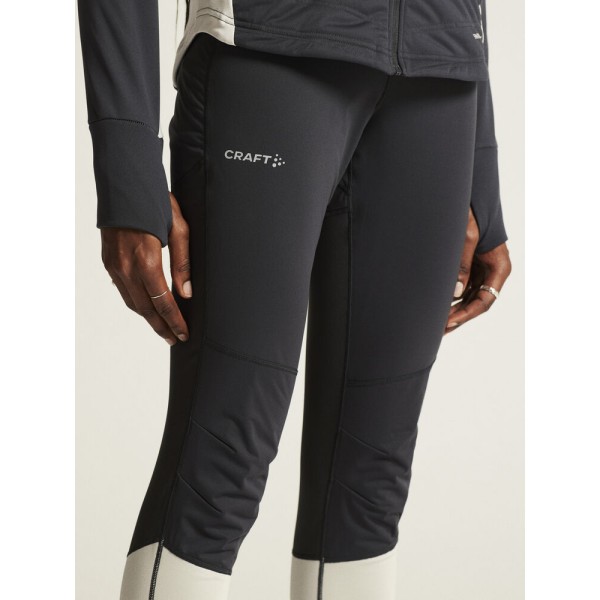 CRAFT ŽENSKE DOLGE ZIMSKE PROTIVETRNE PAJKICE ADV ESSENCE WIND TIGHTS SLATE-PLASTER
