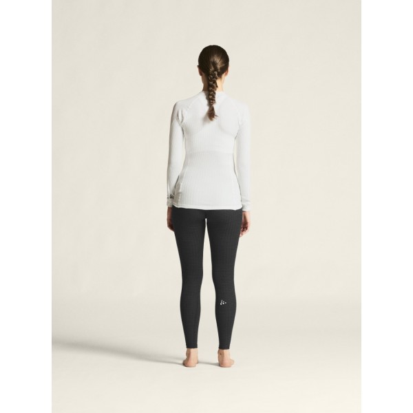 CRAFT ŽENSKA MAJICA Z DOLGIMI ROKAVI PRO ACTIVE EXTREME WHITE/BLAZE - AKTIVNO PERILO