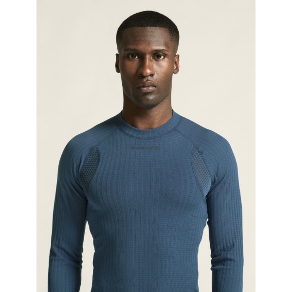 CRAFT MOŠKA MAJICA Z DOLGIMI ROKAVI PRO DRY ACTIVE EXTREME X MODRA LAKE-AKTIVNO PERILO 