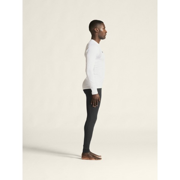 CRAFT MOŠKA MAJICA Z DOLGIMI ROKAVI PRO ACTIVE EXTREME X WHITE/BLAZE-AKTIVNO PERILO 