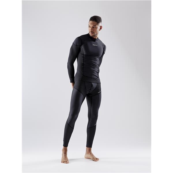 CRAFT MOŠKE DOLGE HLAČE ACTIVE EXTREME WIND BLACK/GRANITE-AKTIVNO PERILO 
