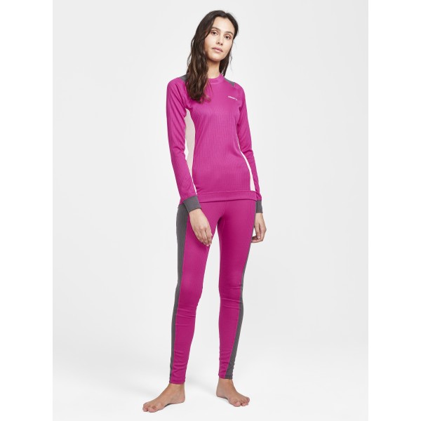 craft ženski BASELAYER SET W  vijolična ROXO-GRANITE - aktivno perilo