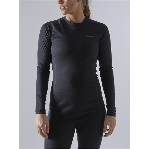 CRAFT ŽENSKI SET CORE WARM BASELAYER BLACK - AKTIVNO PERILO