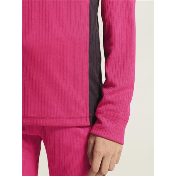CRAFT OTROŠKI SET CORE DRY BASELAYER SET JR FAME/DK PLUM-AKTIVNO PERILO 