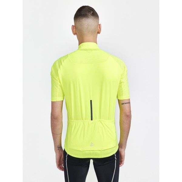CRAFT MOŠKA KOLESARSKA MAJICA S KRATKIMI ROKAVI ADV ENDUR LUMEN JERSEY - RUMENA FLUMINO