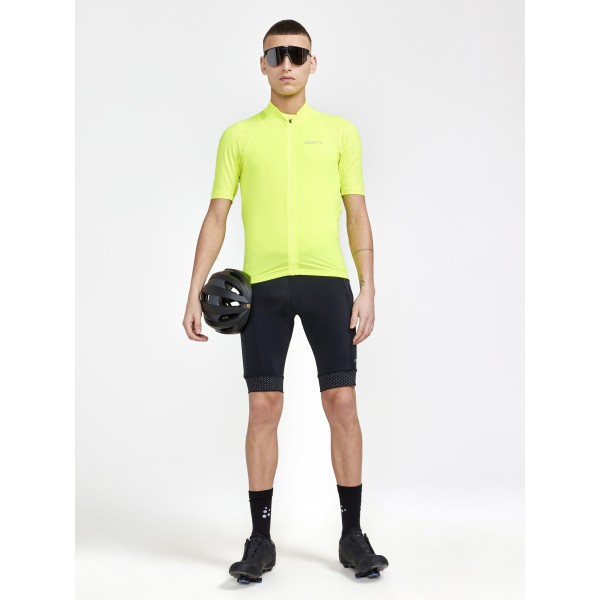 CRAFT MOŠKA KOLESARSKA MAJICA S KRATKIMI ROKAVI ADV ENDUR LUMEN JERSEY - RUMENA FLUMINO