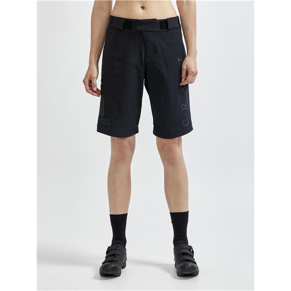 craft ženske kolesarske kratke hlače s podložko adv offroad xt  black - C4