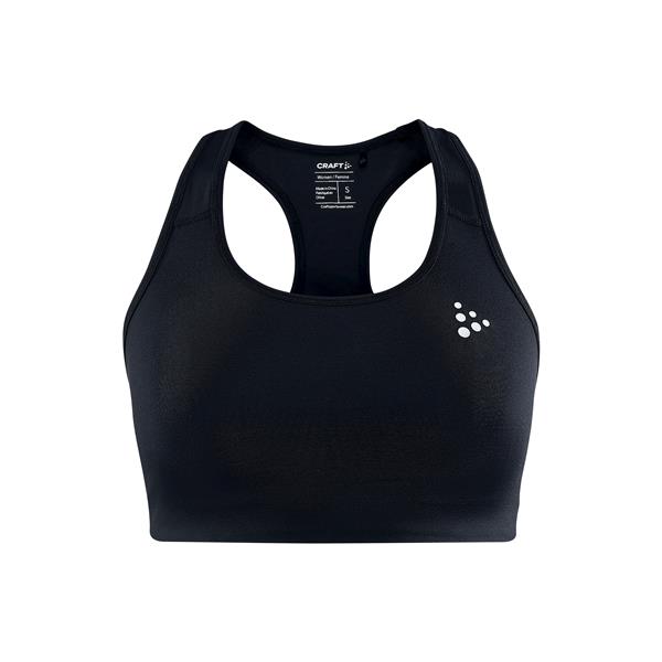 CRAFT ŽENSKI ŠPORTNI NEDRČEK CORE TRAINING BRA CLASSIC ČRNA BLACK