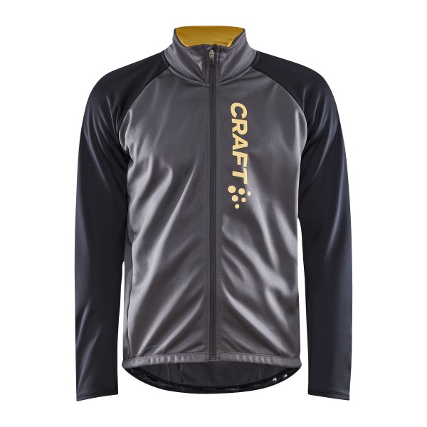 craft moška kolesarska jakna CORE BIKE SUBZ JACKET GRANITE-BLACK