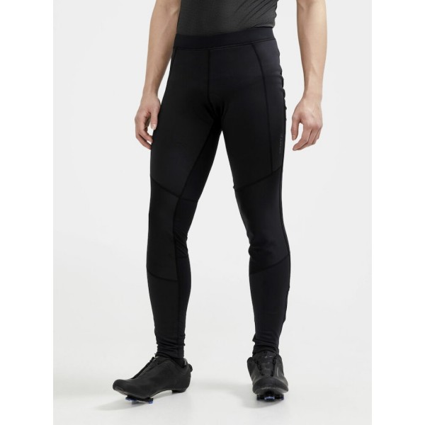 CRAFT MOŠKE ZIMSKE KOLESARSKE HLAČE S PROTIVETRNO ZAŠČITO CORE BIKE SUBZ WIND TIGHTS BLACK - C3
