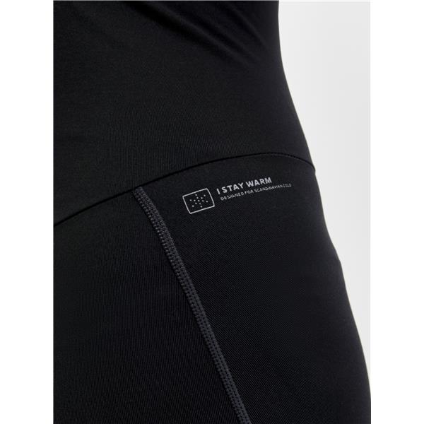 CRAFT ŽENSKE ZIMSKE KOLESARSKE HLAČE CORE BIKE SUBZ BIB TIGHTS BLACK - C3