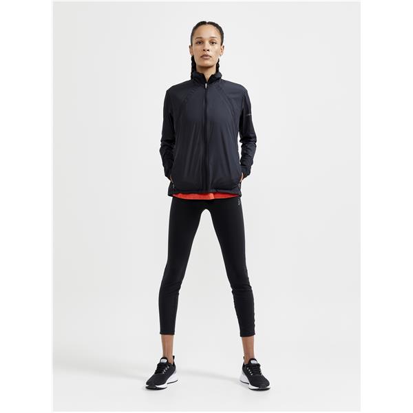 CRAFT ŽENSKA JAKNA/VETROVKA ADV ESSENCE WIND JACKET BLACK