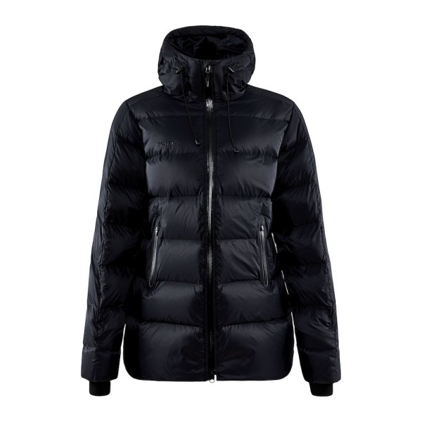 craft ženska debela puhovka iz pravega puha adv explore down jacket black