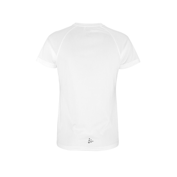 CRAFT ŽENSKA MAJICA S KRATKIMI ROKAVI CORE ESSENCE LOGO TEE BELA WHITE 