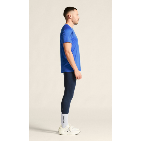 CRAFT MOŠKA MAJICA S KRATKIMI ROKAVI CORE ESSENCE LOGO TEE MODRA INK BLUE