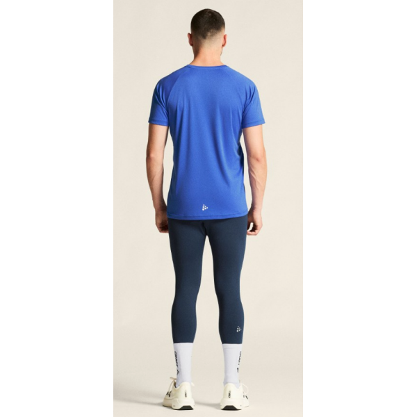 CRAFT MOŠKA MAJICA S KRATKIMI ROKAVI CORE ESSENCE LOGO TEE MODRA INK BLUE