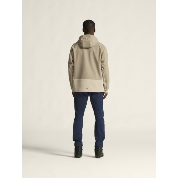 CRAFT MOŠKA TERMO VODOODPORNA JAKNA ADV BACKCOUNTRY HYBRID JACKET TAUPE/HAY