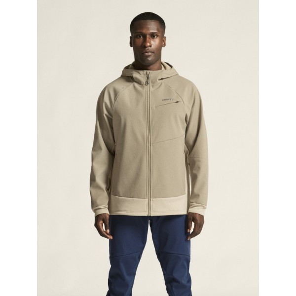 CRAFT MOŠKA TERMO VODOODPORNA JAKNA ADV BACKCOUNTRY HYBRID JACKET TAUPE/HAY