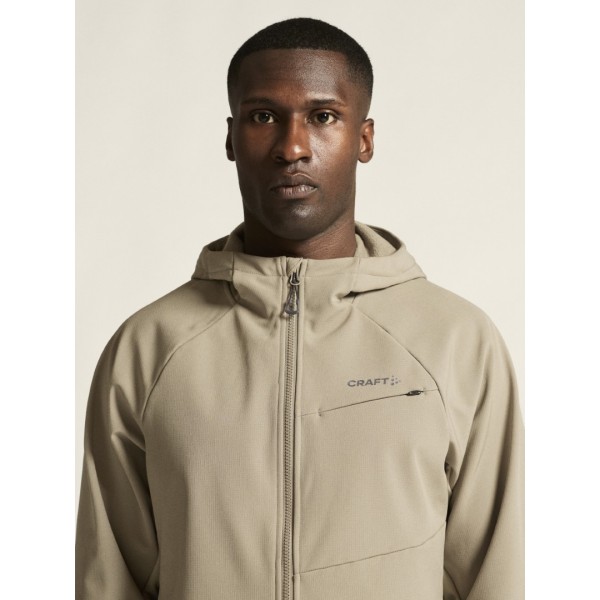 CRAFT MOŠKA TERMO VODOODPORNA JAKNA ADV BACKCOUNTRY HYBRID JACKET TAUPE/HAY
