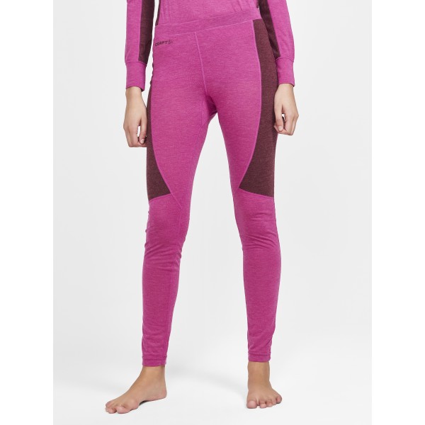 craft ženski volnen merino set CORE WOOL MIX  SET ROZA ROXO-PUNSCH - aktivno perilo