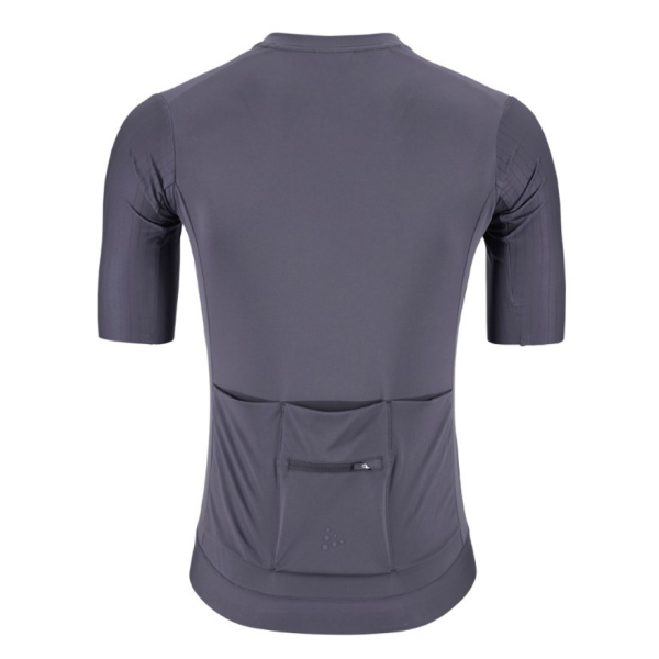 CRAFT MOŠKA KOLESARSKA MAJICA S KRATKIMI ROKAVI ADV ENDUR AERO JERSEY WATER ENDUR AERO JERSEY TEMNO VIJOLIČNA GRAYSTONE