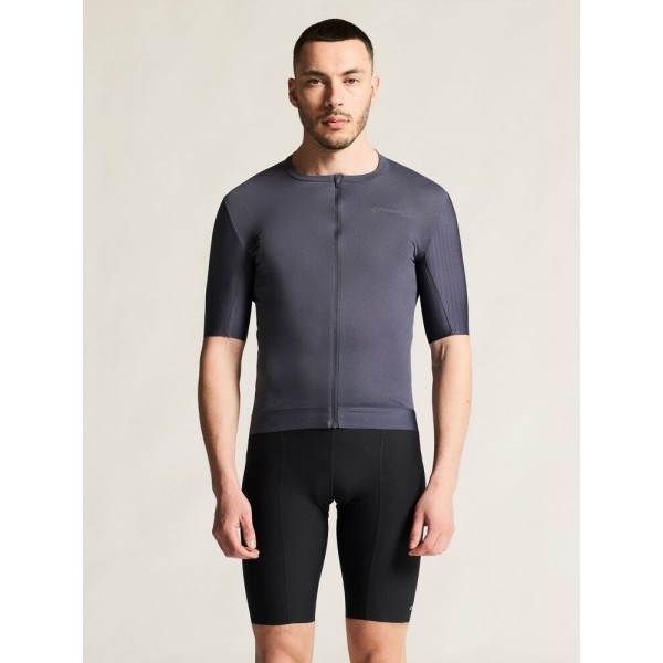 CRAFT MOŠKA KOLESARSKA MAJICA S KRATKIMI ROKAVI ADV ENDUR AERO JERSEY WATER ENDUR AERO JERSEY TEMNO VIJOLIČNA GRAYSTONE