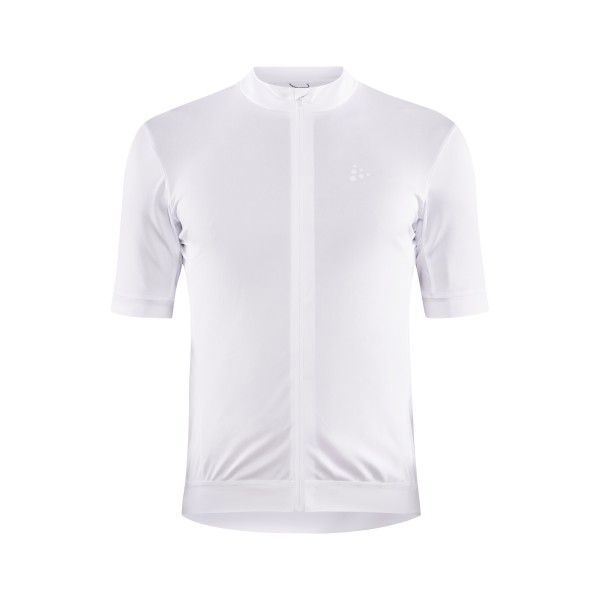 CRAFT MOŠKA KOLESARSKA MAJICA S KRATKIMI ROKAVI CORE ESSENCE JERSEY REGULAR FIT BELA WHITE