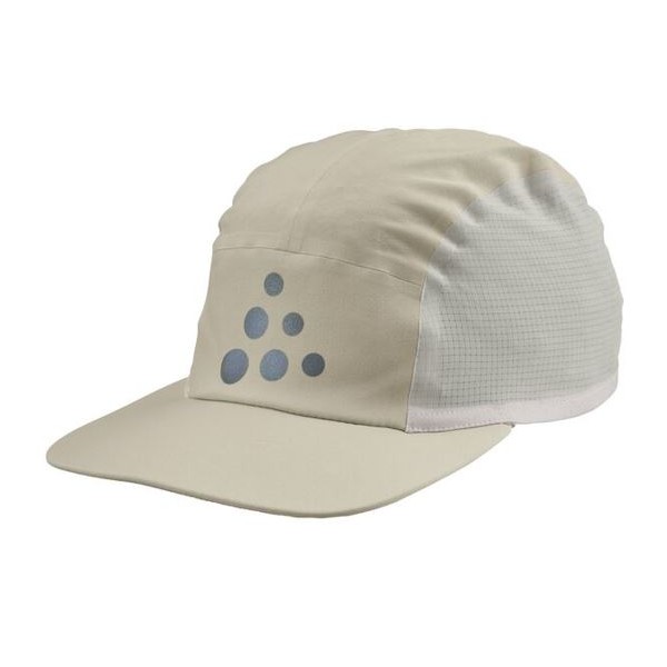 CRAFT ŠPORTNA KAPA S ŠILTOM PRO RUN SOFT CAP SVETLO BEŽ CLOUD