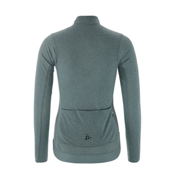 CRAFT ŽENSKA KOLESARSKA 20% MERINO VOLNENA MAJICA Z DOLGIMI ROKAVI CORE BIKE ESSENCE WOOL JERSEY WEATHER