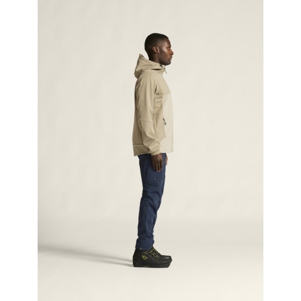 CRAFT MOŠKA PREHODNA VODOODPORNA JAKNA CORE BACKCOUNTRY HOOD JACKET TAUPE/HAY