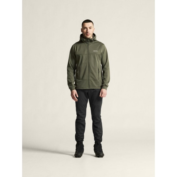 CRAFT MOŠKA PREHODNA VODOODPORNA JAKNA CORE BACKCOUNTRY HOOD JACKET OLIVNO ZELENACHIMERA