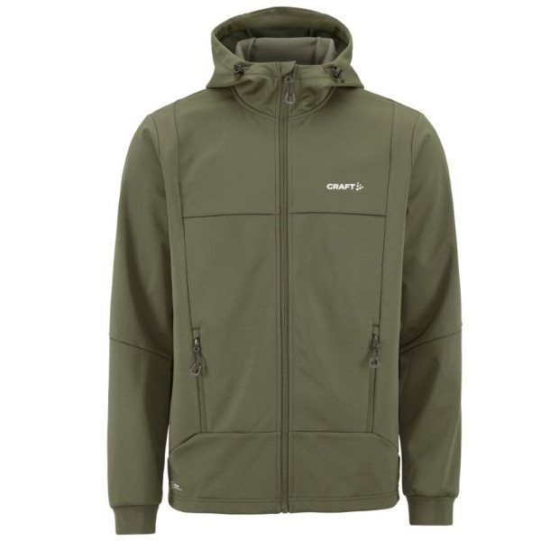 CRAFT MOŠKA PREHODNA VODOODPORNA JAKNA CORE BACKCOUNTRY HOOD JACKET OLIVNO ZELENACHIMERA