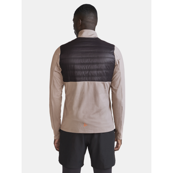 CRAFT MOŠKA JAKNA ADV ESSENCE WARM JACKET 2 TEMNO BEŽ IN ČRNA SLATE-CLAY