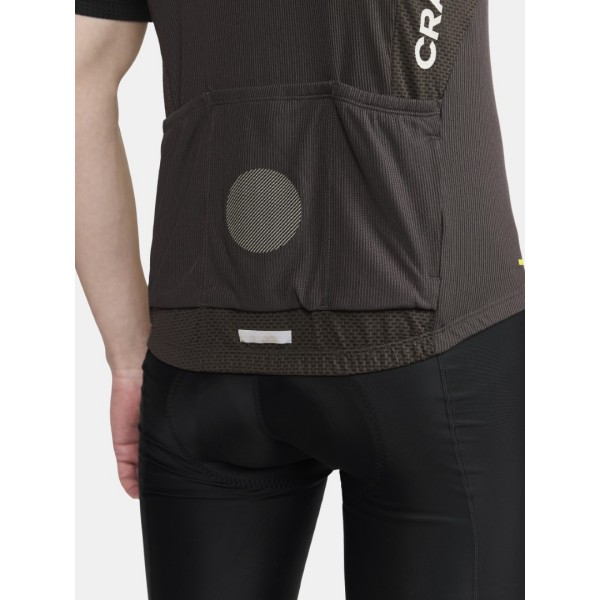 CRAFT MOŠKA KOLESARSKA MAJICA S KRATKIMI ROKAVI ADV ENDUR JERSEY SLATE - BLACK