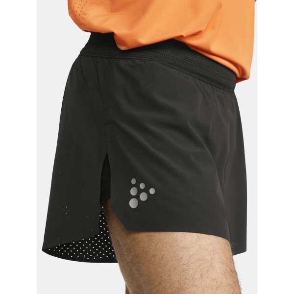 CRAFT MOŠKE TEKAŠKE HLAČE PRO HYPERVENT SPLIT SHORTS 2 BLACK