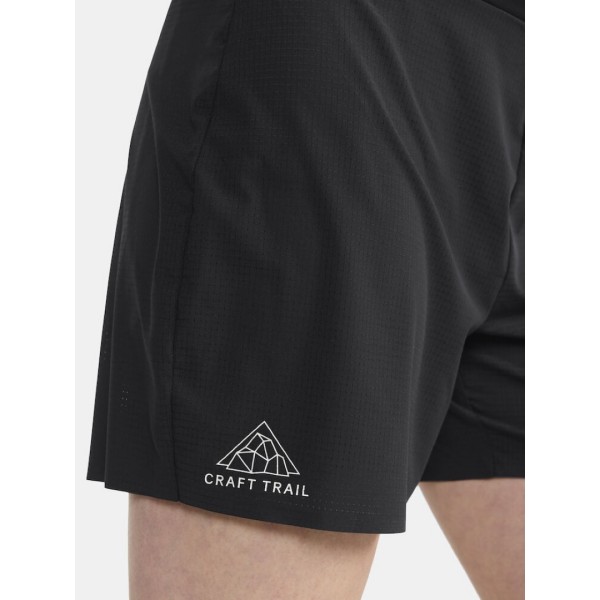 CRAFT ŽENSKE KRATKE TRAIL HLAČE PRO TRAIL SHORTS 2in1 BLACK