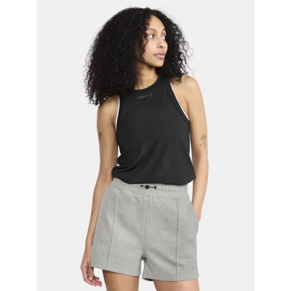 CRAFT ŽENSKA MREŽASTA MAJICA BREZ ROKAVOV CORE ESSENCE MESH SINGLET ČRNA BLACK