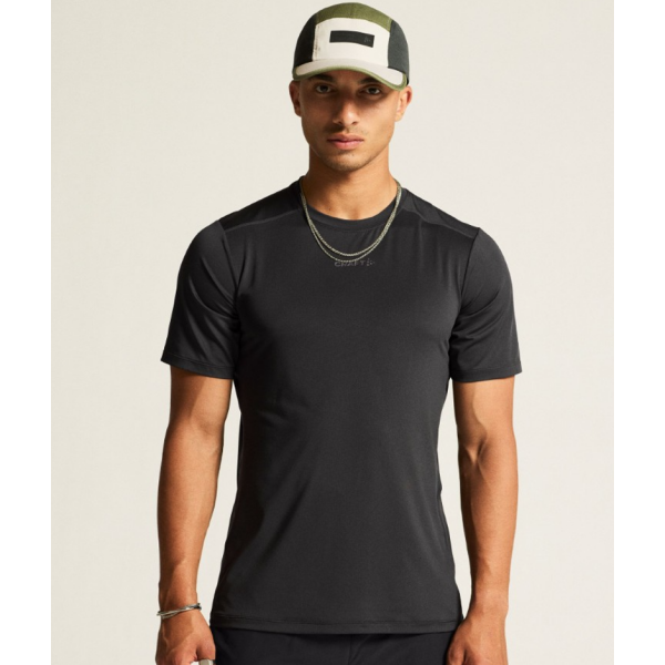 CRAFT MOŠKA MAJICA S KRATKIMI ROKAVI ADV ESSENCE SS TEE 2 TEMNO SIVA GRANITE