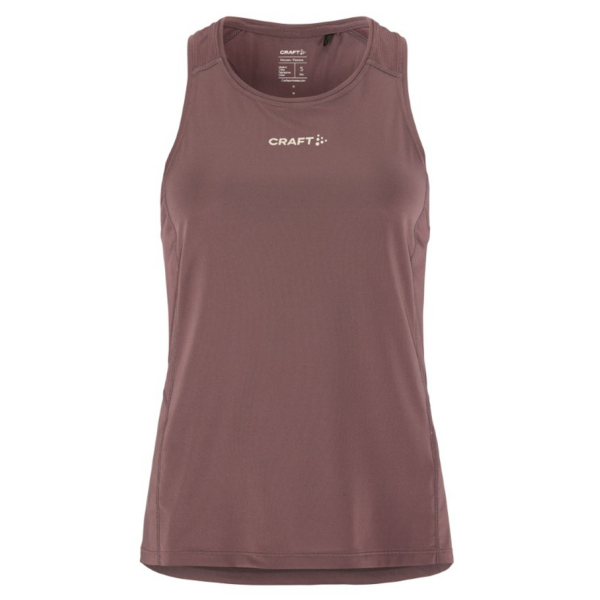 CRAFT ŽENSKA MAJICA BREZ ROKAVOV ADV ESSENCE SINGLET 2 PUDRASTO VIJOLIČNA FLINT